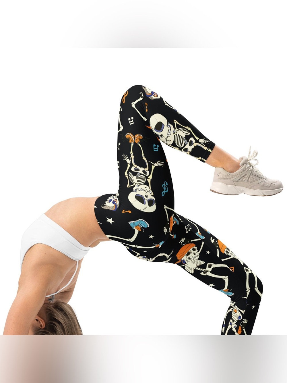 “Bone Thugs N Harmony” Dancing Skeleton Leggings
